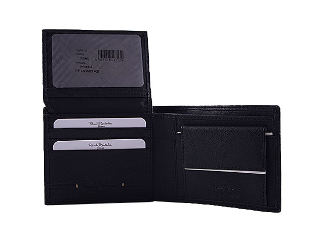 R.balestra p.foglio uomo nero pf669-9