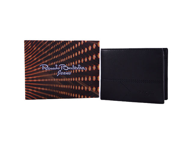 R.balestra p.foglio uomo nero pf671-1