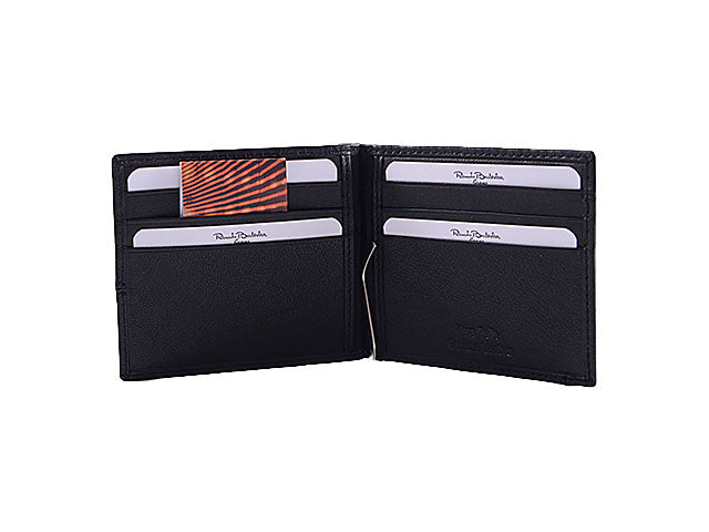 R.balestra p.foglio uomo nero pf671-25