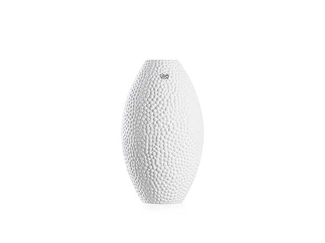 Vaso nives h40 d22 bianco oporta cr25/40-b