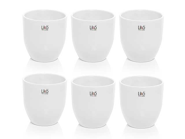 Cache pot h14 d14cm bianco cr41/13w