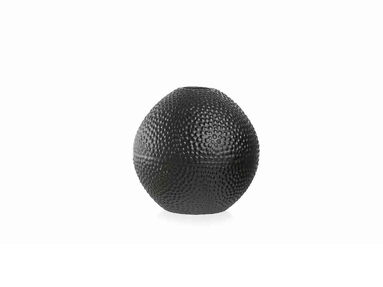 L.nera vaso sfera d25x25cm cr25/25-n