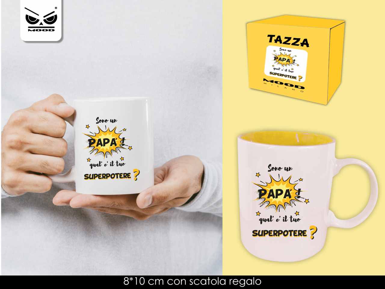 Papa' tazza sono un papa' qual è il tuo superpotere