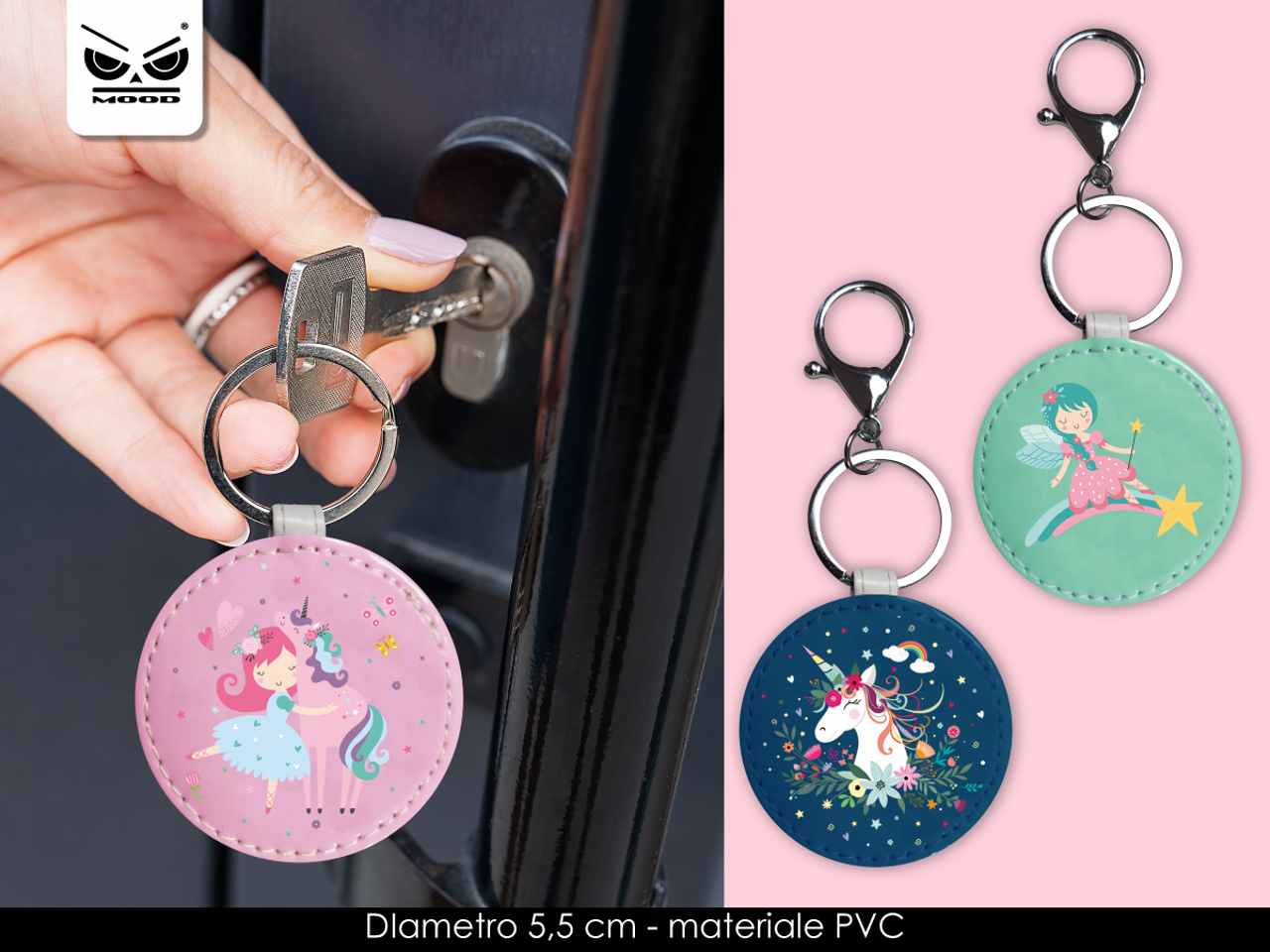 Unicorn dreams portachiavi