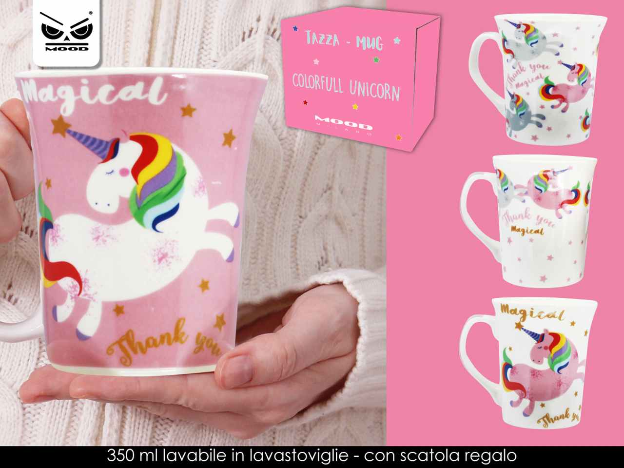 Tazza colorfull unicorn
