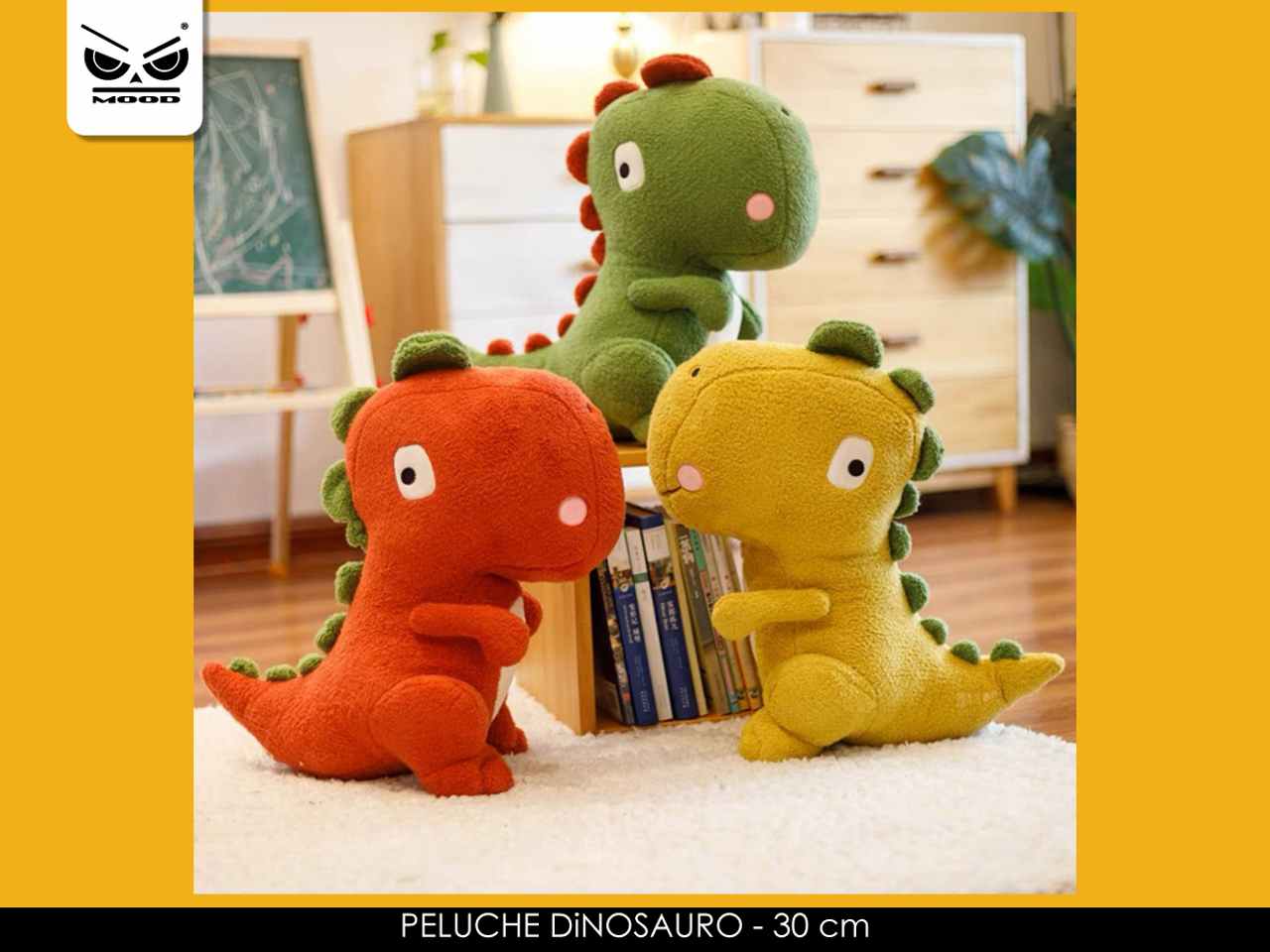 peluche dinosauro 30cm