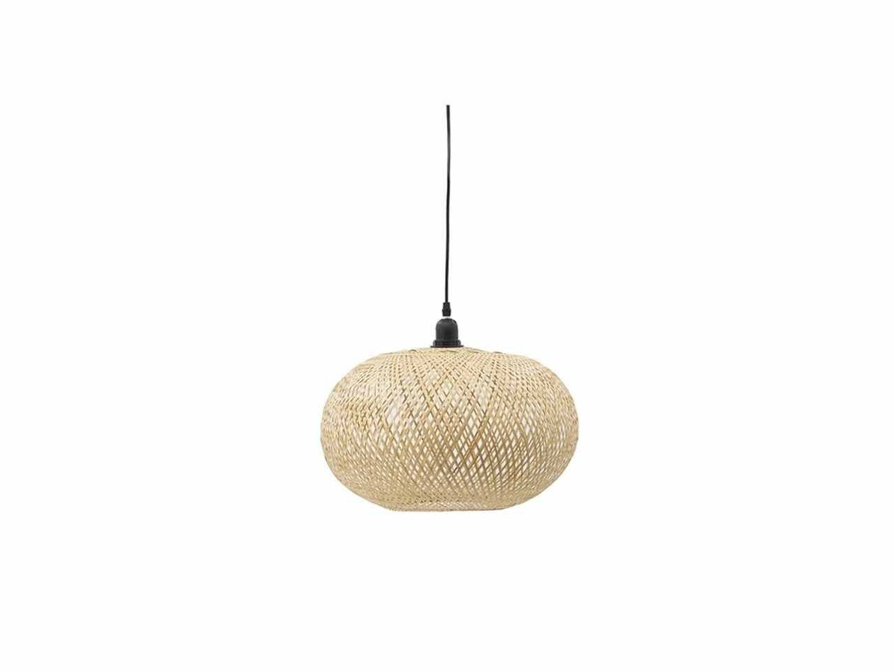 Lampadario d.45cm in bamboo