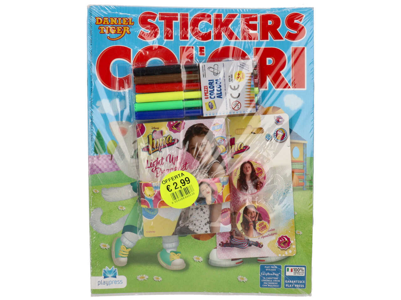 Album da colorare con giocattoli