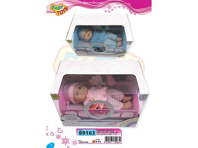Bebe' cuoricino c/lettino 89163