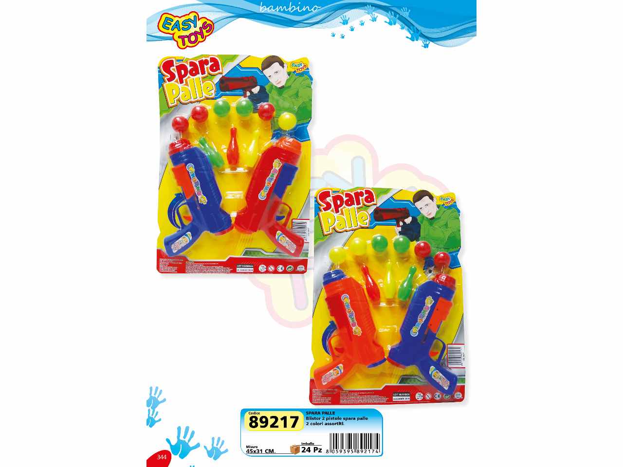 pistole spara palle       89217