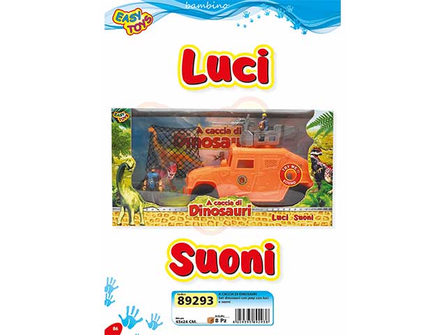 a caccia di dinosauri b/o 89293