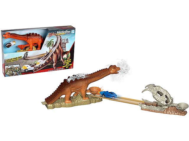 Pista acrobatica dino c/suono 89313