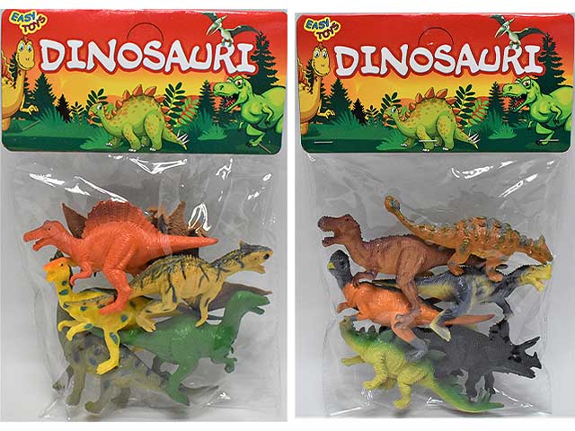 Animale dinosauro 6 pezzi 89327