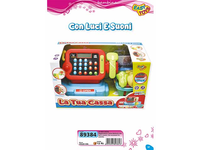 La mia cassa b/o luci e suoni 89384
