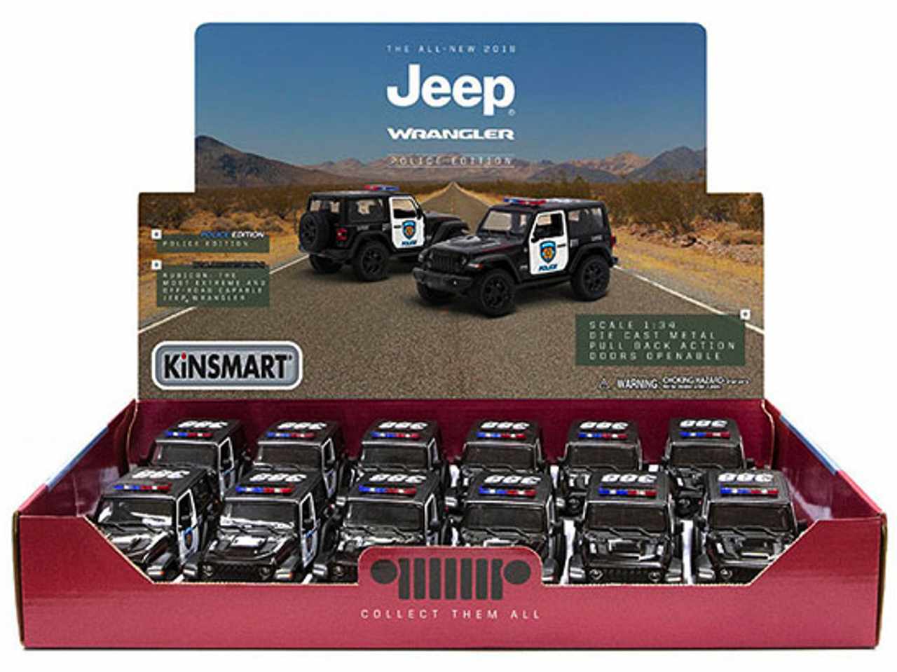Jeep  wrangler  police 2018