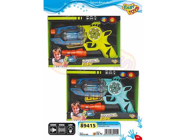 pistola super gun luci e suoni 89415