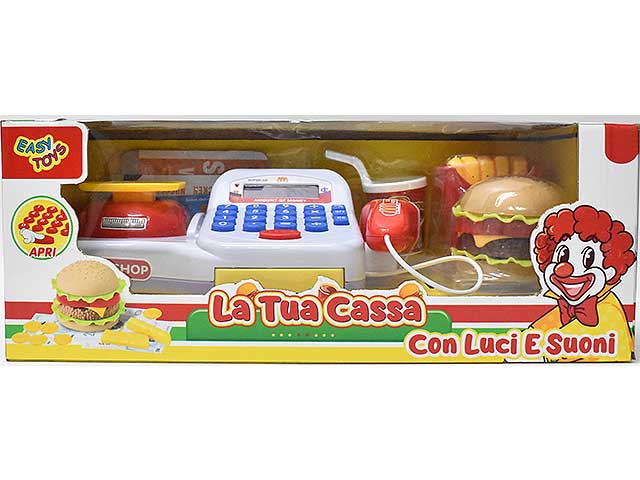 Registratore cassa luci e suoni 89422