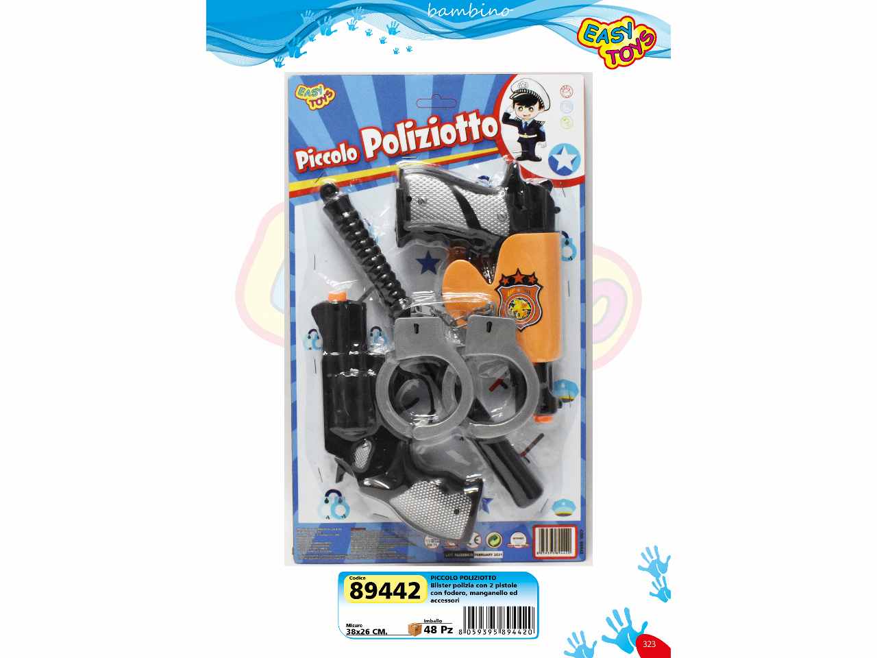 Set "piccolo poliziotto"  89442
