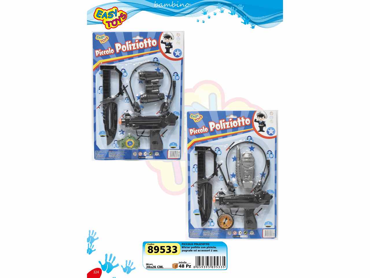 Set polizia piccolo polizi89533