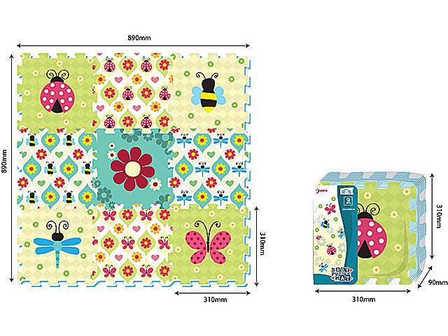tappeto puzzle stampato 9pz 89568