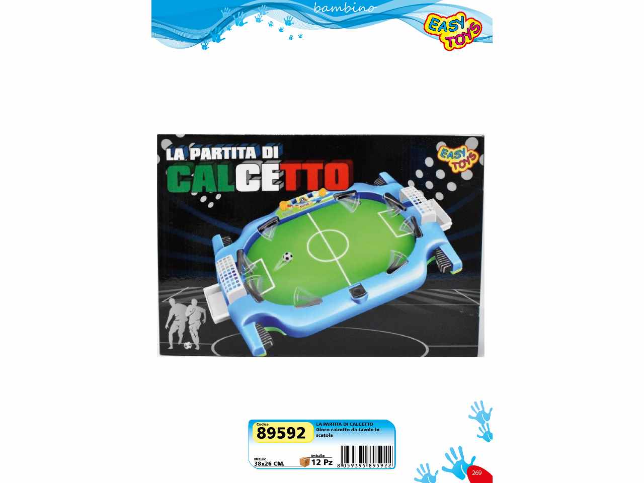 gioco calcio in scatola       89592