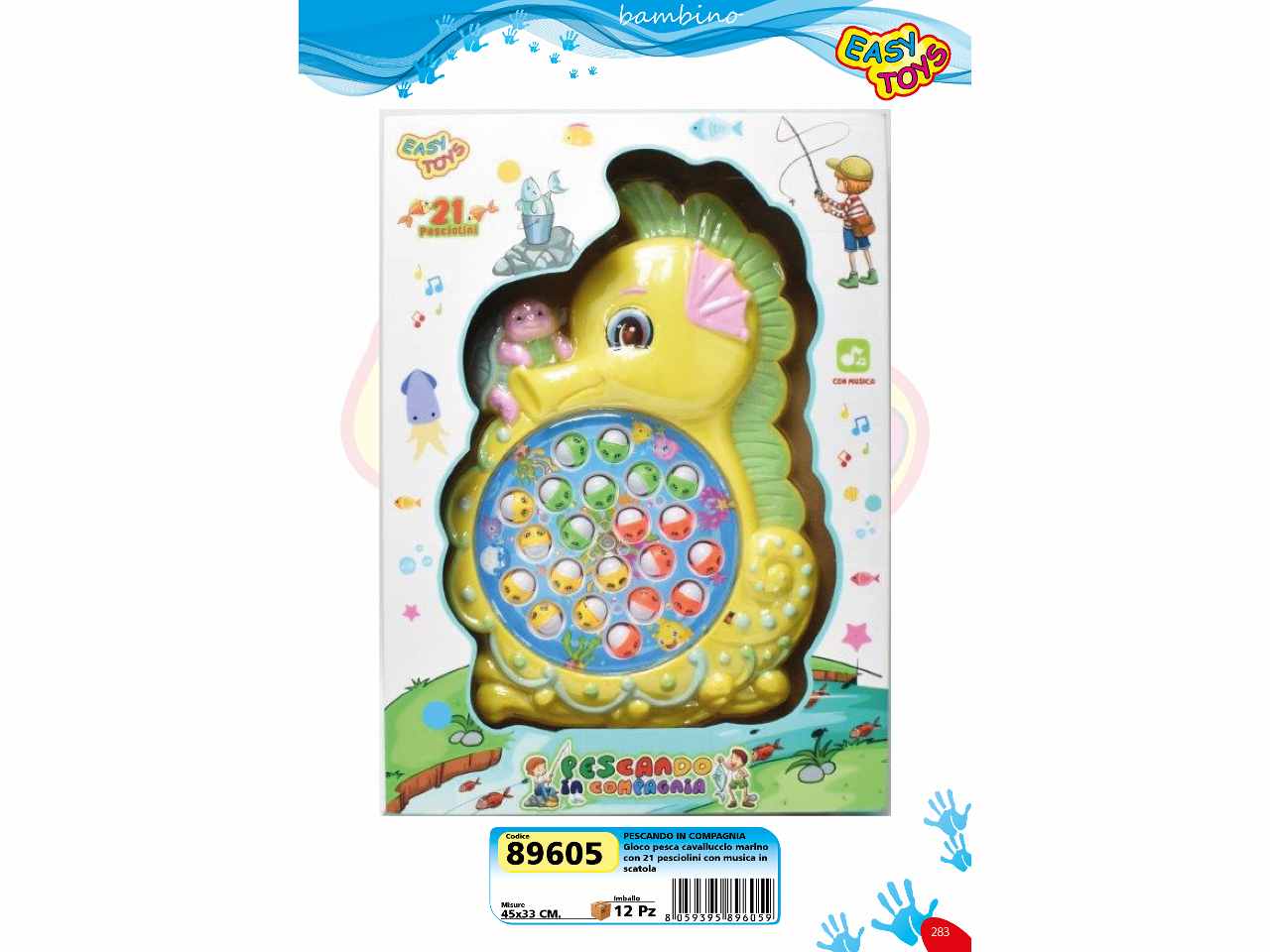 Gioco pesca con musica        89605