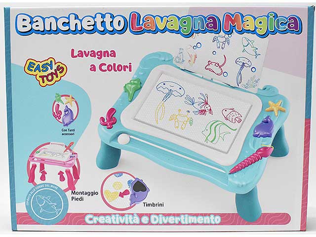 Lavagna magica a colori con piedini