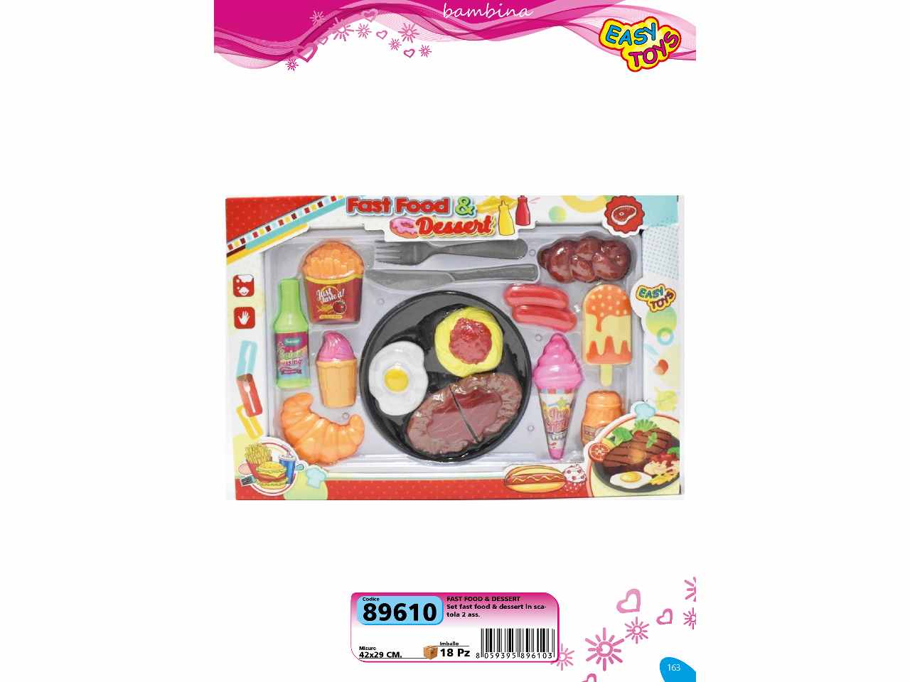 set fast food in scatola      89610