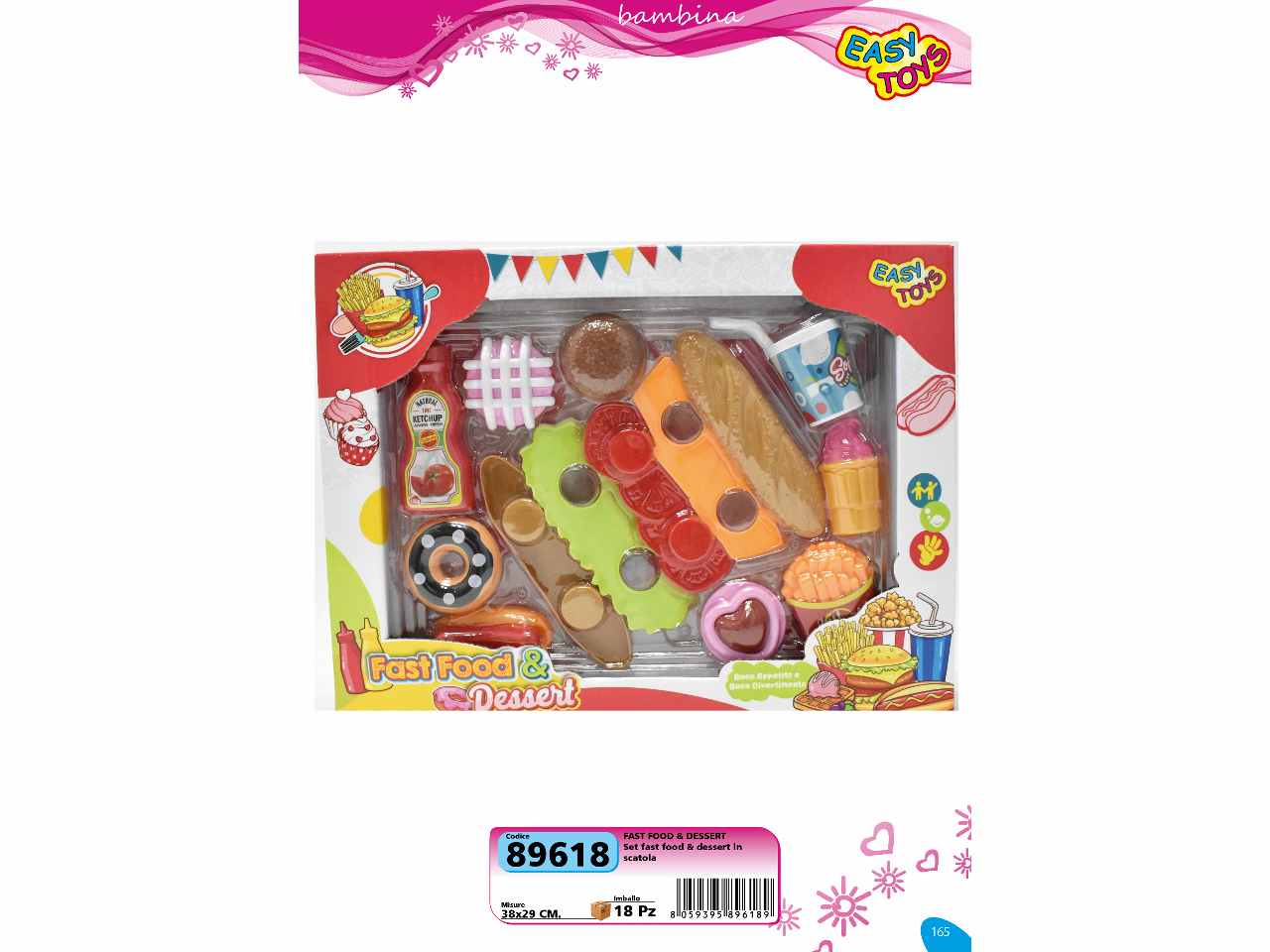 set fast food in scatola      89618