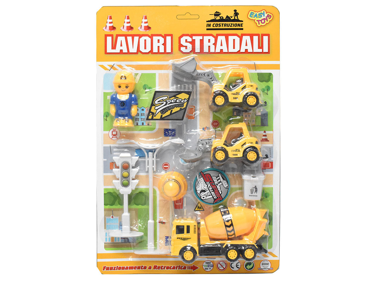 Set mezzi lavori strad. retroc89643