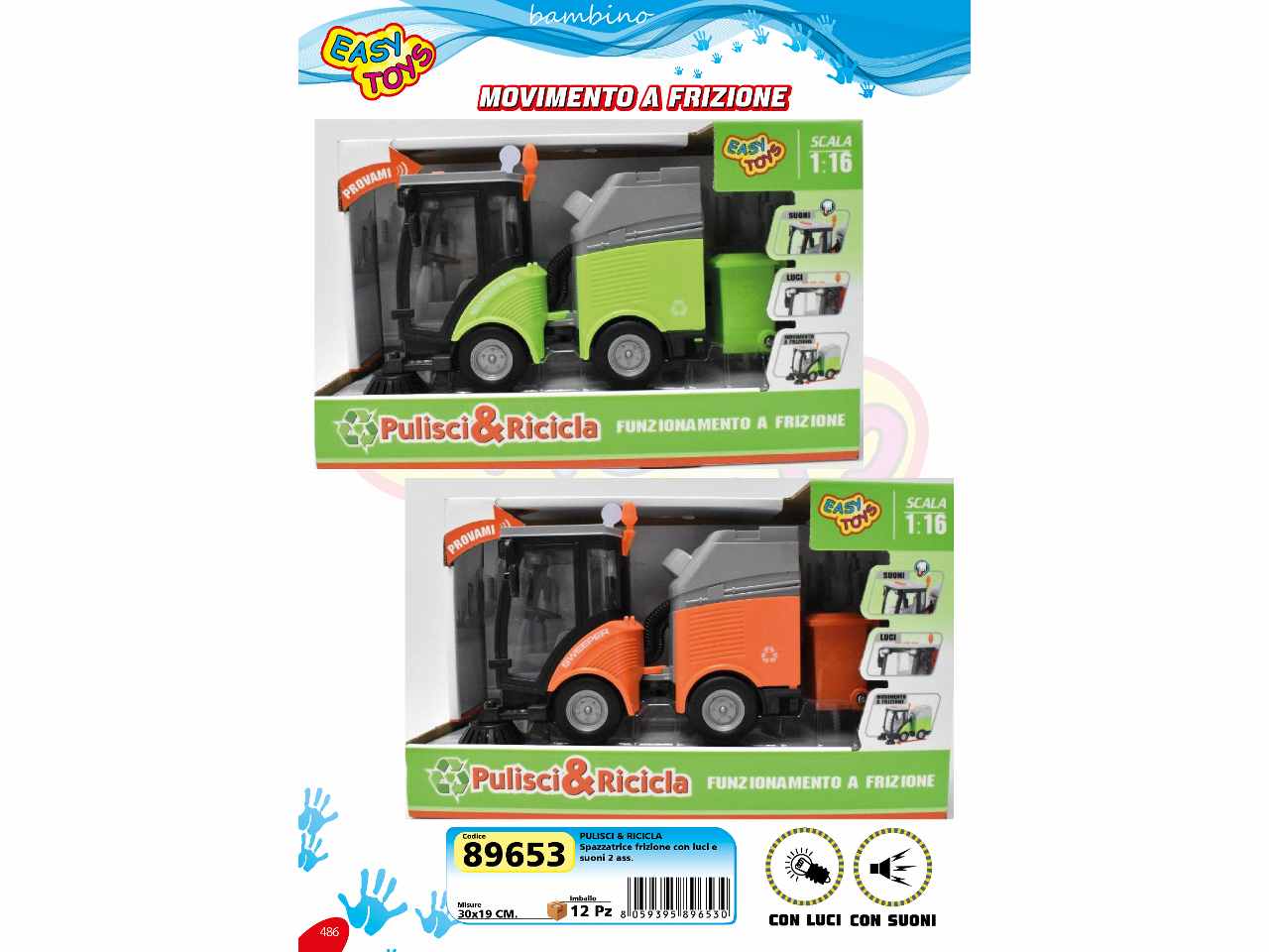 spazzatrice friz. c/luci e suo89653