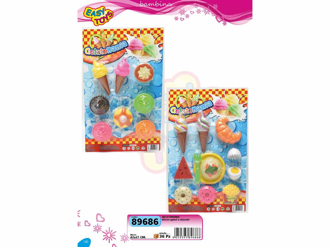 Set gelati gelatomania    89686
