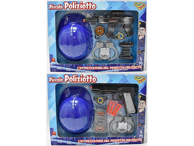 set polizia c/acc.89704