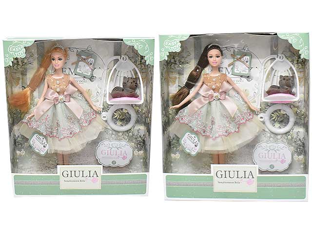 bambola c/vestito da sera ass.89716