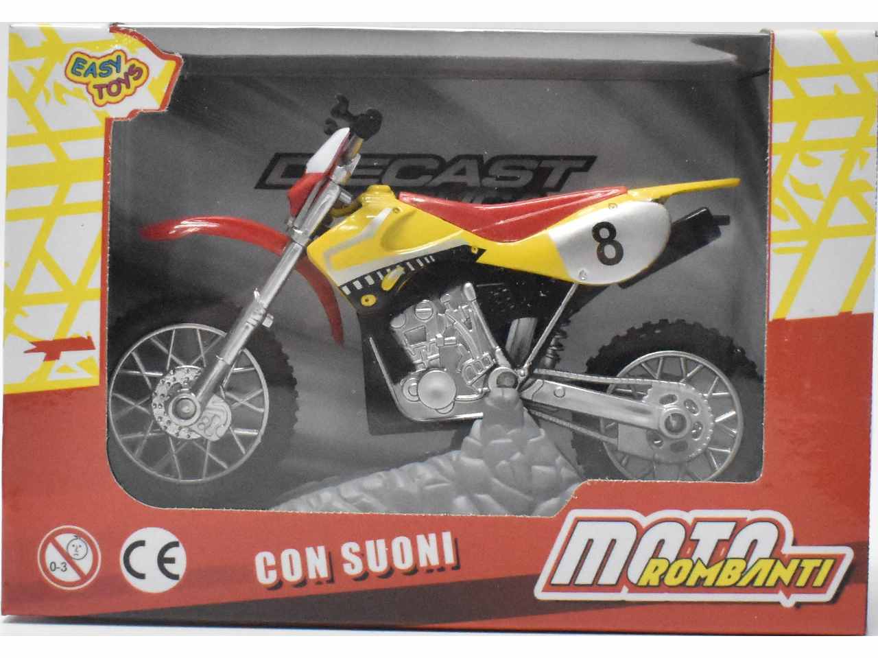 Moto rombanti die-cast c/suoni89741