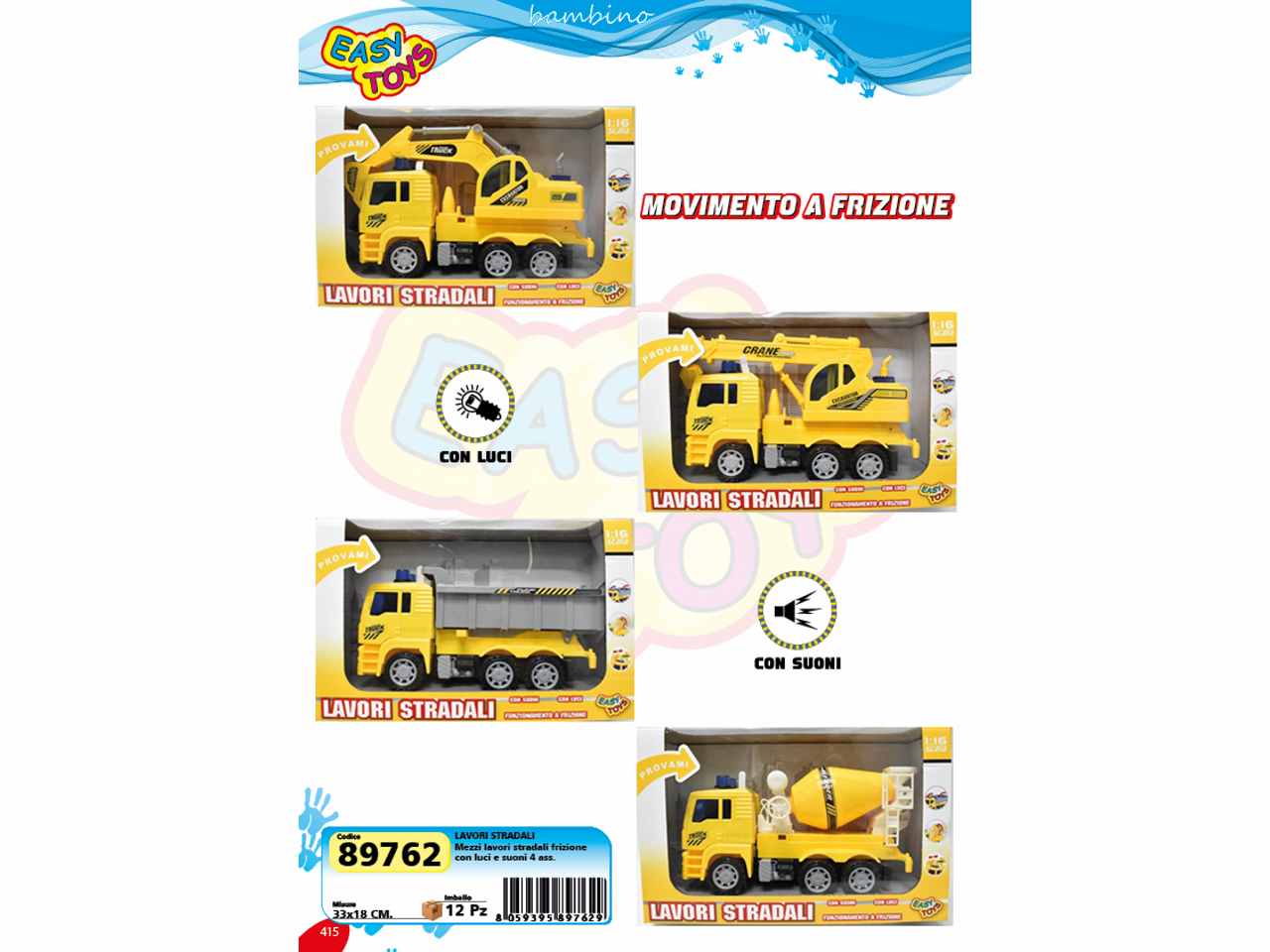 automezzi lavori stradali 33x18 89762
