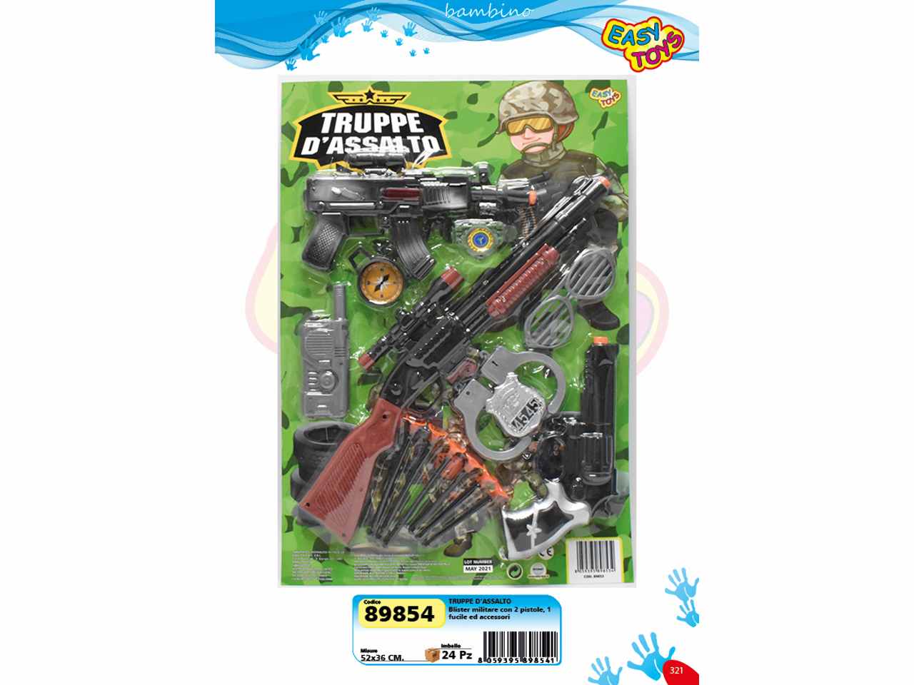 pistole 2pz+fucile e acc.89854