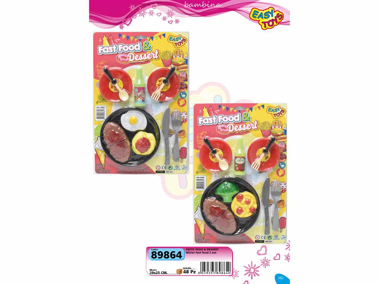 set fast food 2 mod. ass. 89864