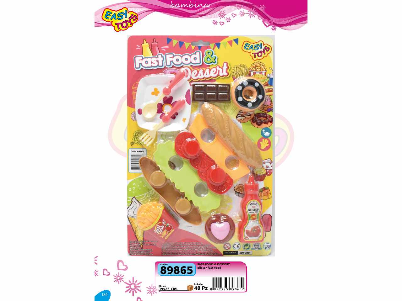 Set fast food             89865