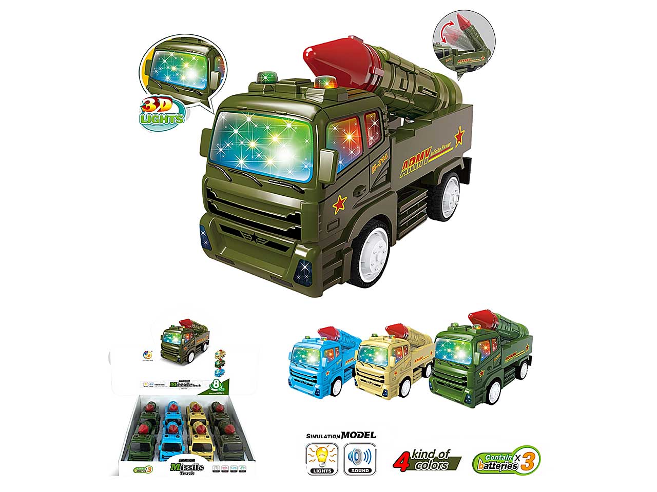 Camion militare friz. batt. lu89867