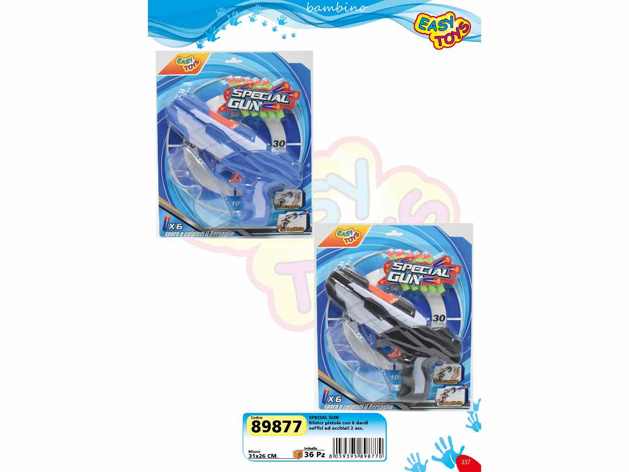 Set pistola super gun c/occhia89877