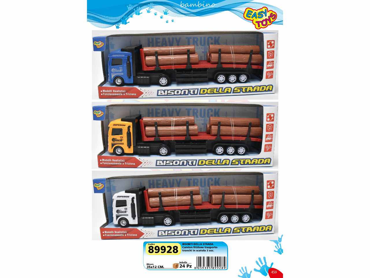 Camion trasporto tronchi bison89928