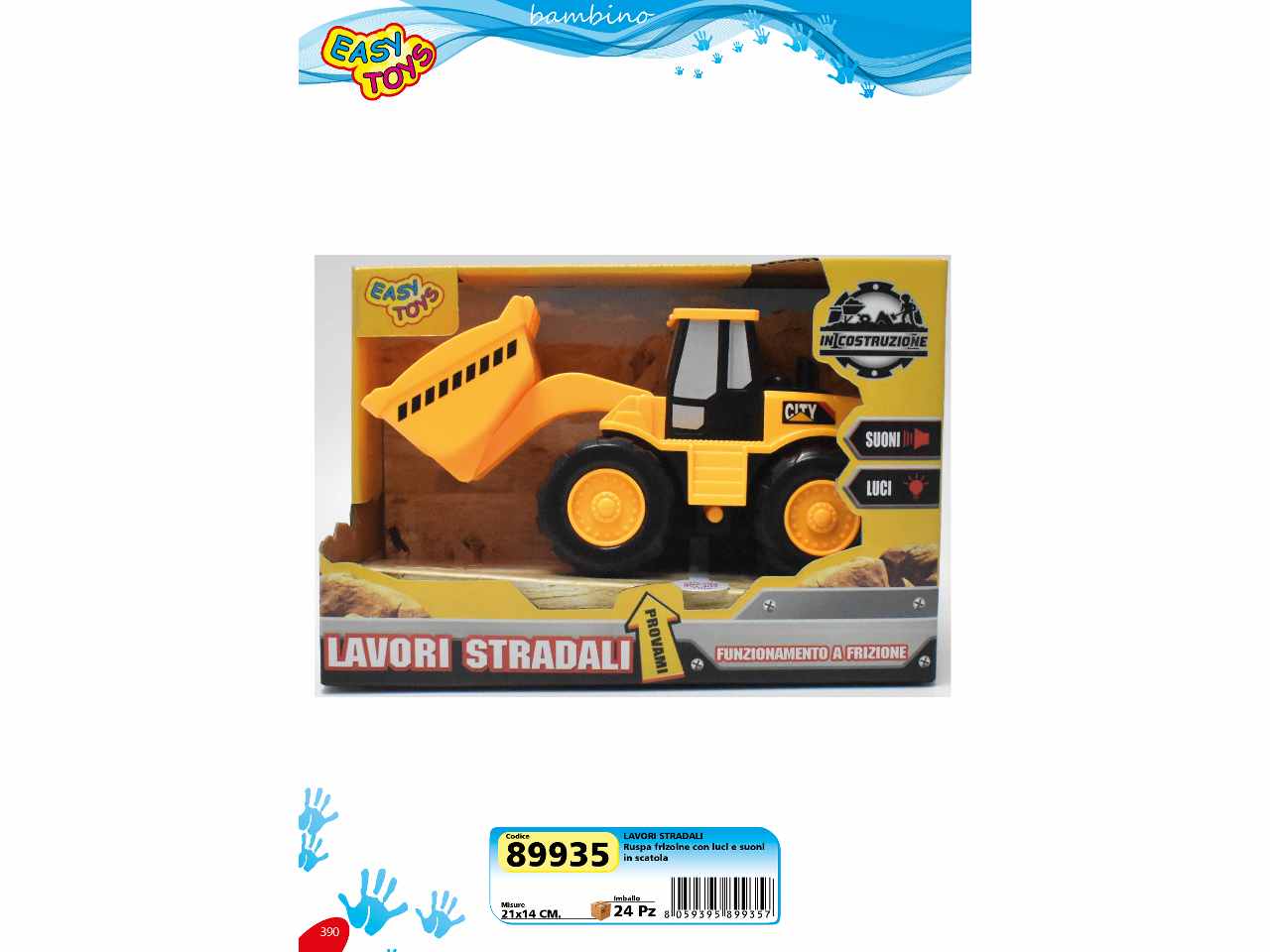 ruspa frizione luci/suoni lavo89935