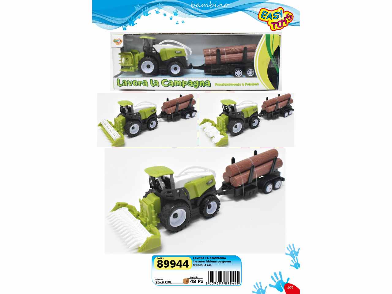 Trattore frizione trasp. tronc89944