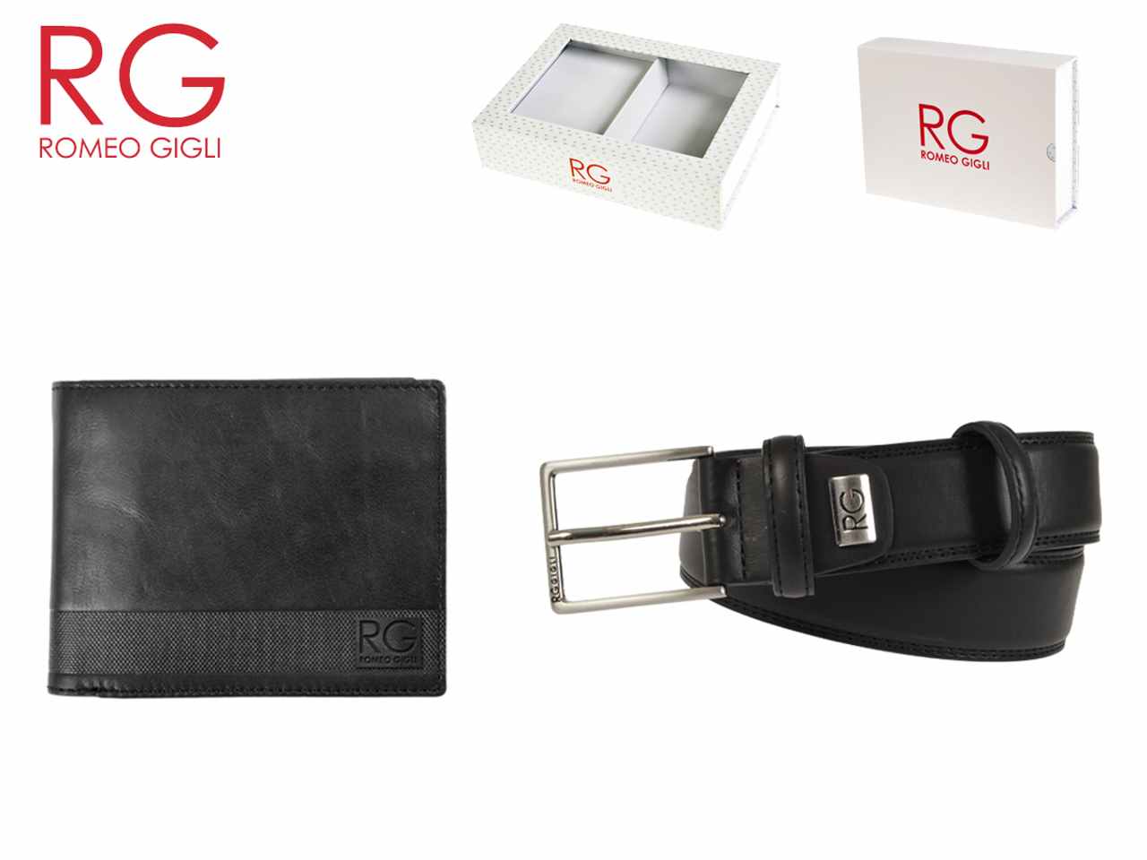 Romeo gigli portafogli uomo con cintura