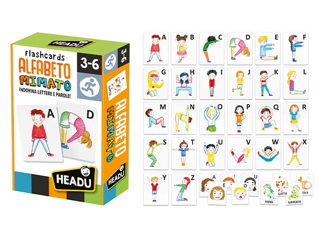 Flashcards alfabeto mimato it27804