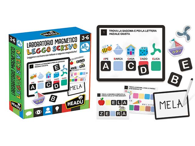 Laboratorio magnetico leggo e scrivo it27897