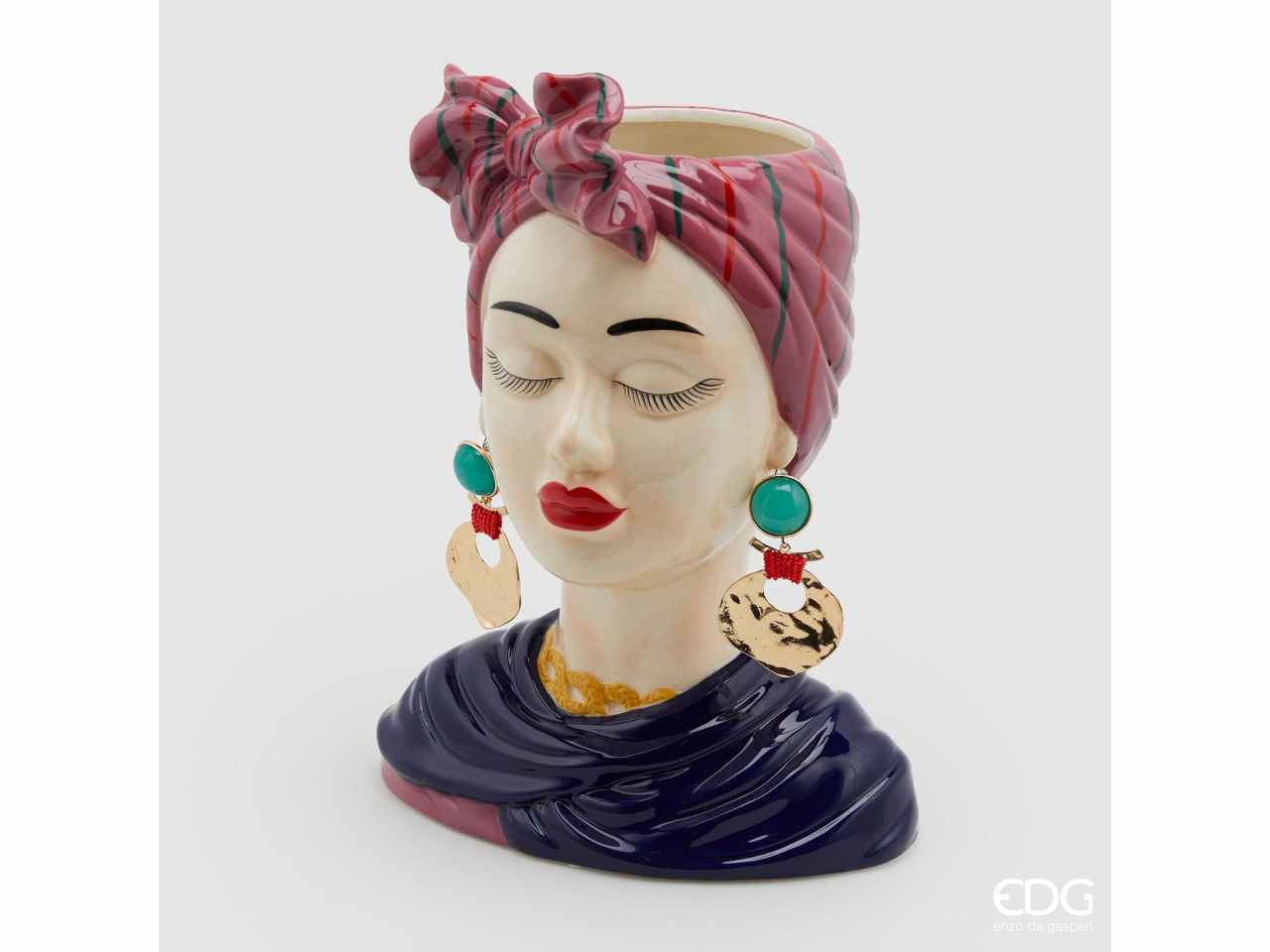 Vaso lady cuba h31x22x17cm