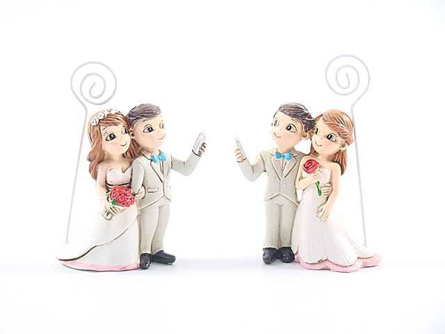 selfie sposi clip 10cm 049695