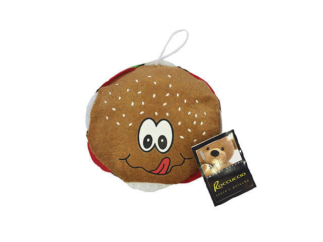 peluche hamburger 16cm